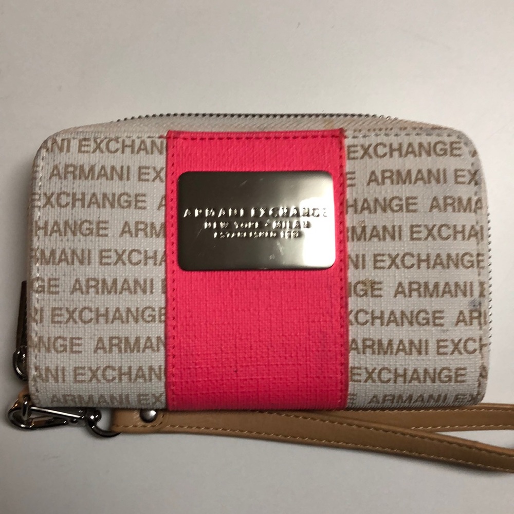 Armani Exchange wristlet